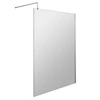 Chrome Wetroom Screens
