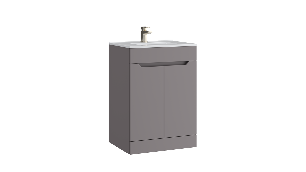Urban 600mm 2 Door Floor Standing Unit Slate Grey
