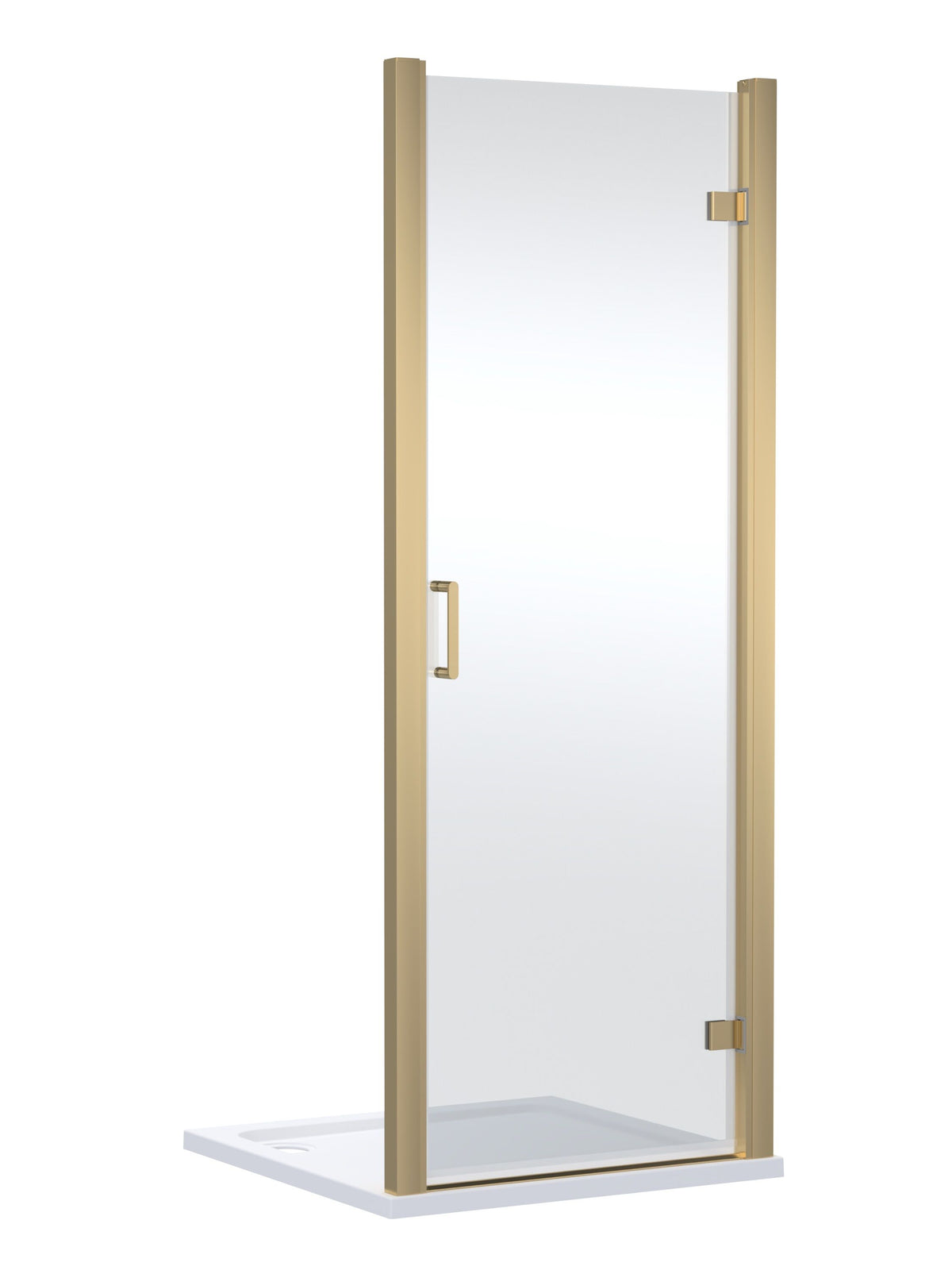 Nuie Lucie 900mm Hinged Shower Door