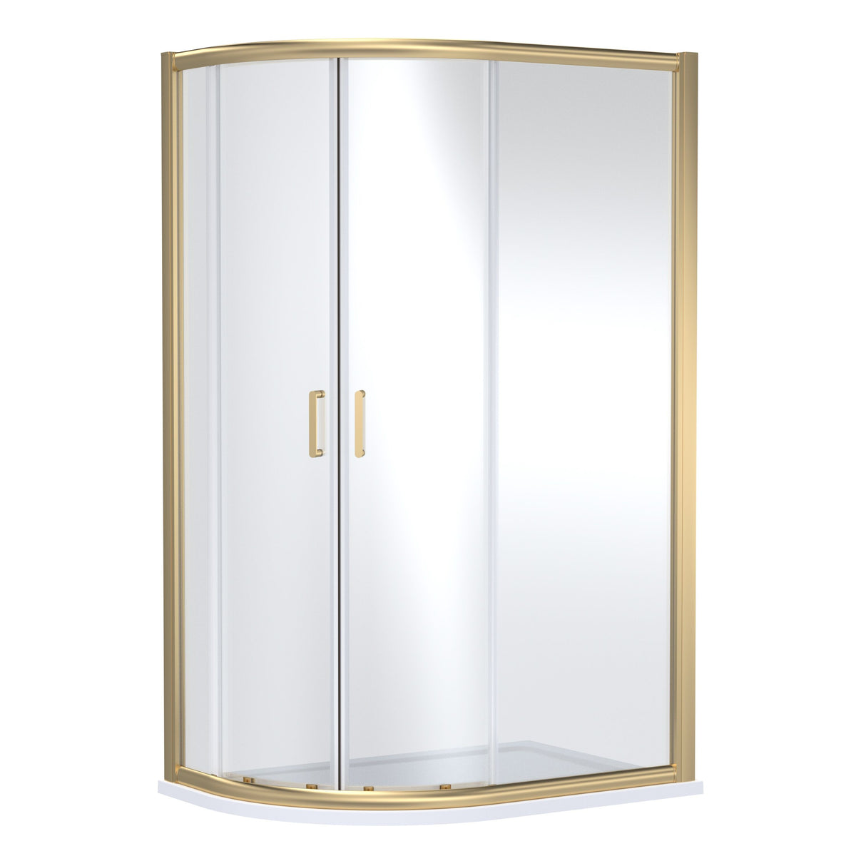 Nuie Lucie 1200mm Offset Quadrant Shower Enclosure