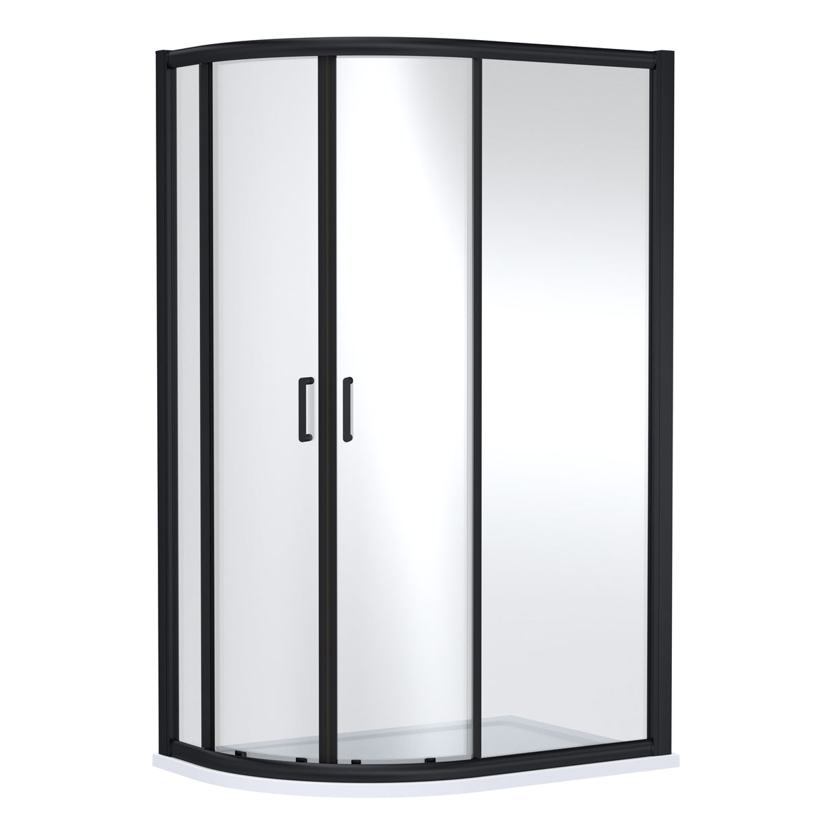 Nuie Lucie 1200mm Offset Quadrant Shower Enclosure