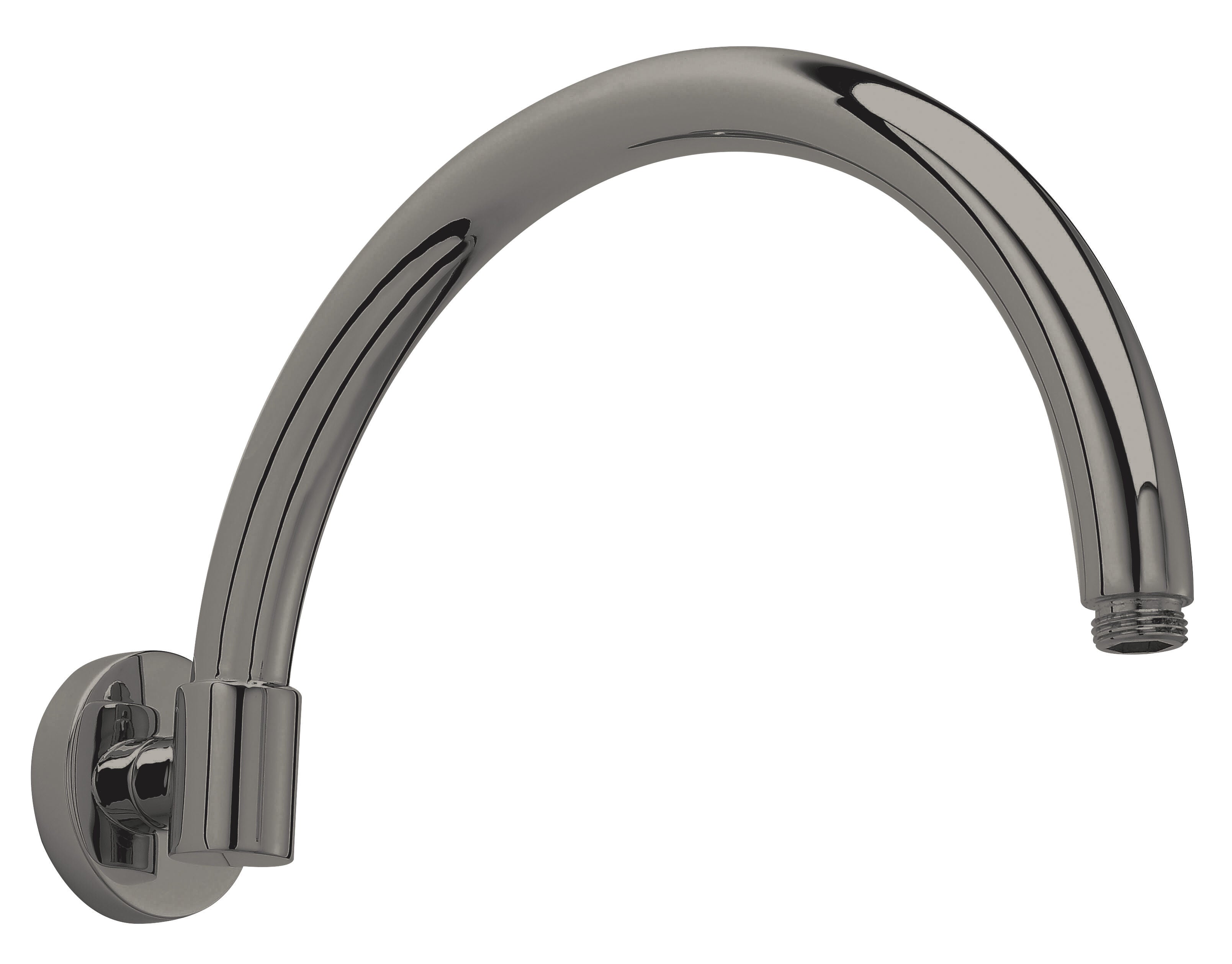 Brushed Pewter Wall Mounted Shower Arm