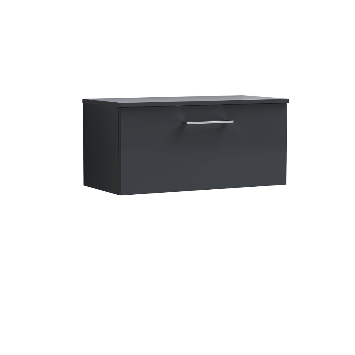 Nuie Arno 800mm 1 Drawer Wall Hung Vanity Unit With Co-ordinating Worktop