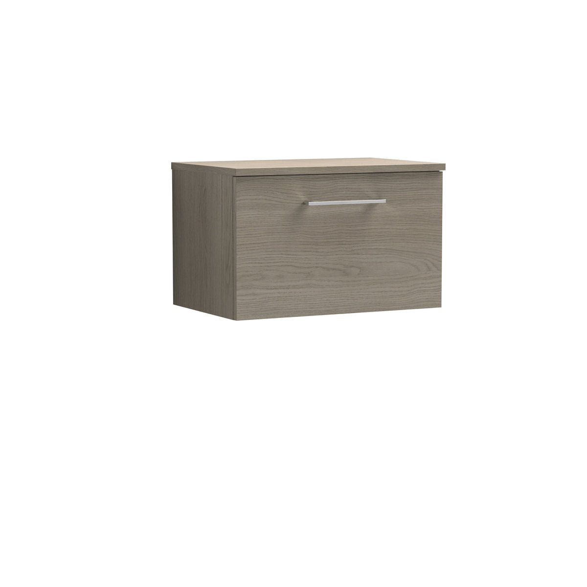 Nuie Arno 600mm 1 Drawer Wall Hung Vanity Unit With Co-ordinating Worktop