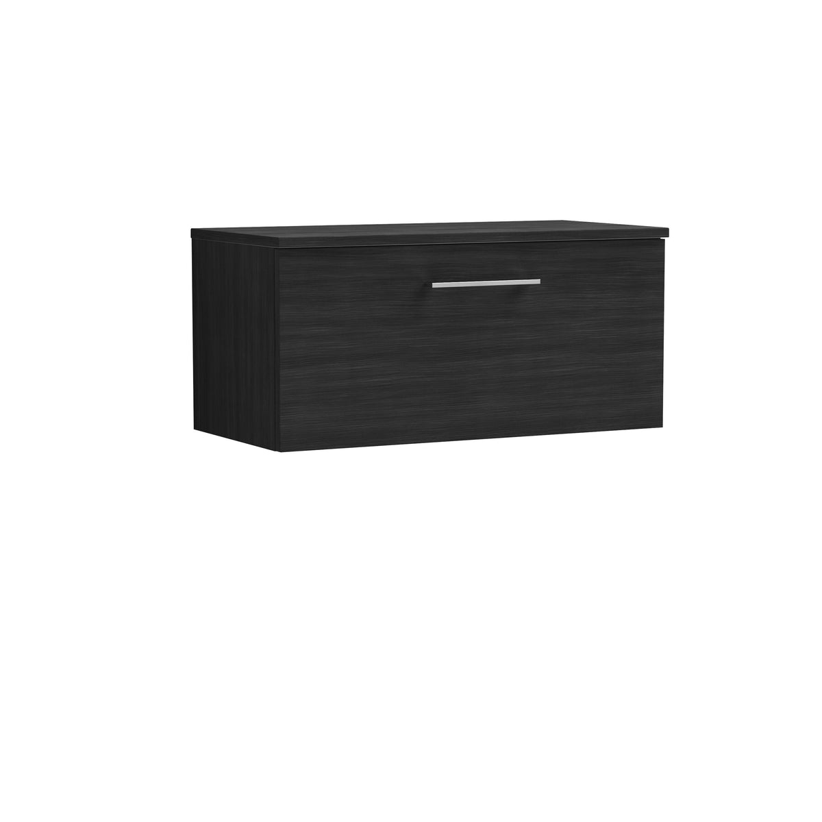 Nuie Arno 800mm 1 Drawer Wall Hung Vanity Unit With Co-ordinating Worktop