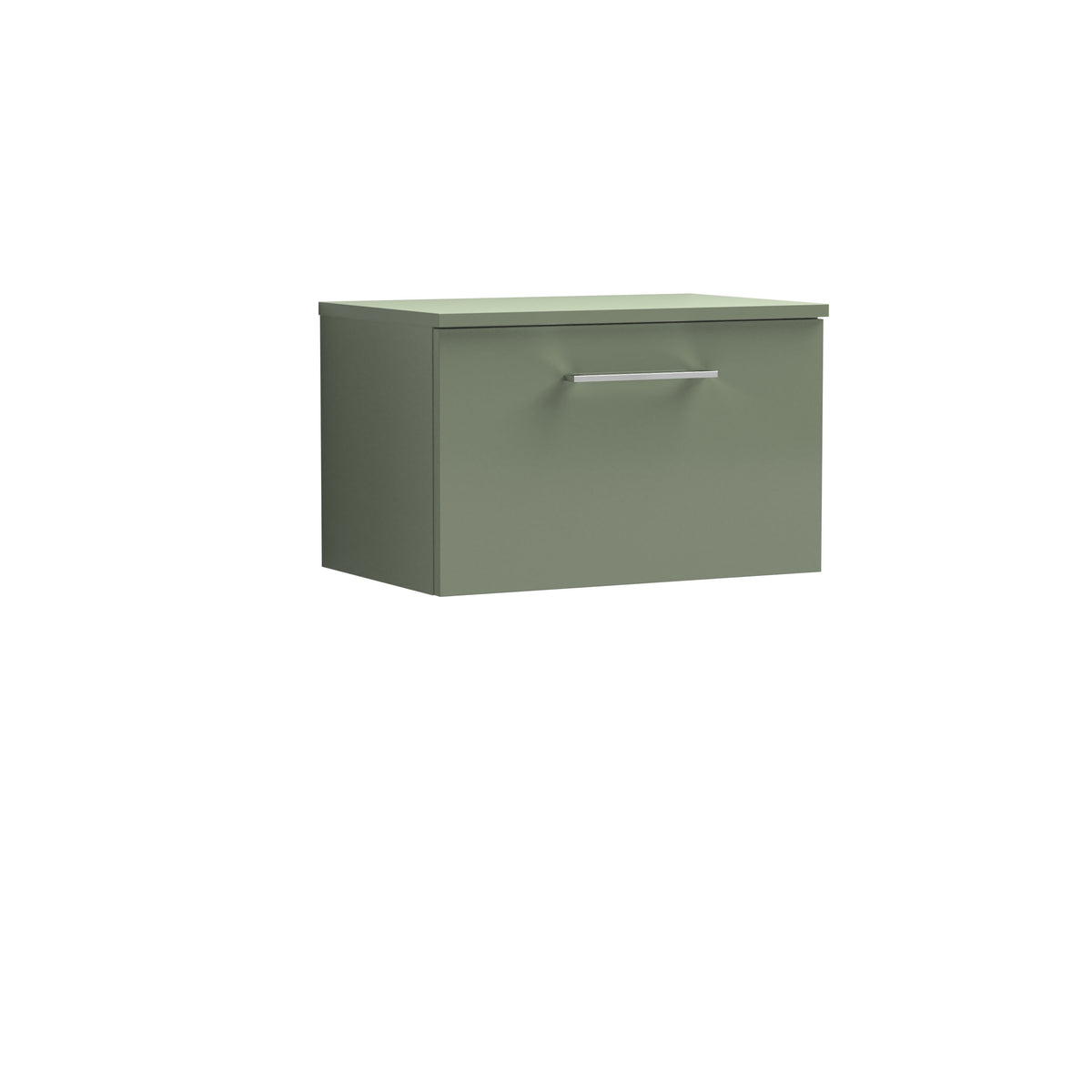 Nuie Arno 600mm 1 Drawer Wall Hung Vanity Unit With Co-ordinating Worktop