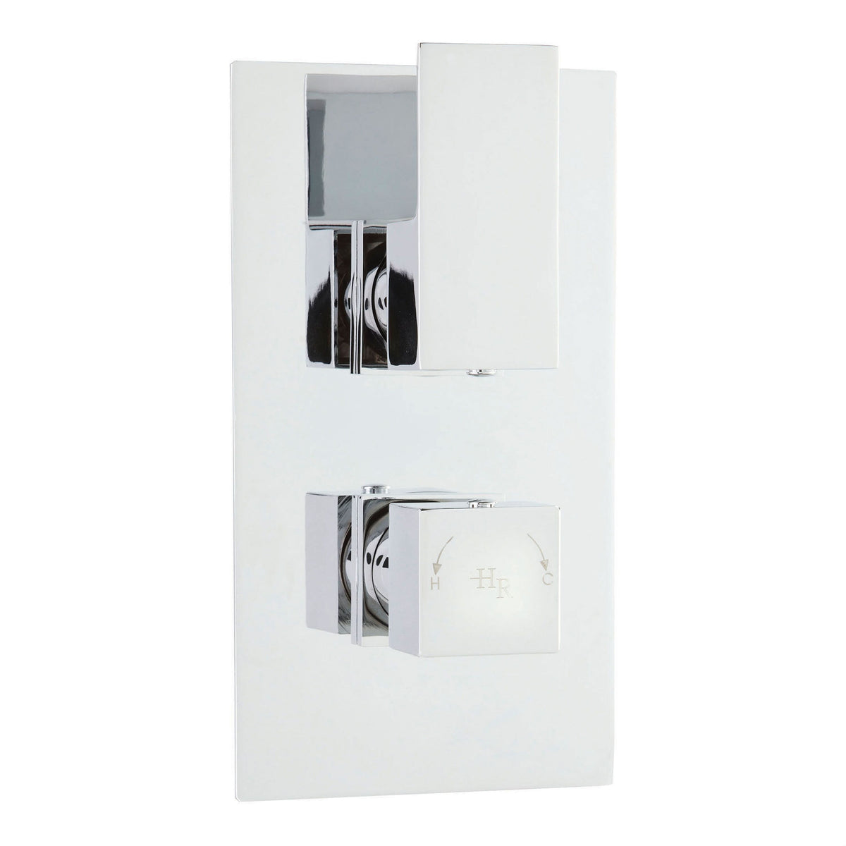Hudson Reed Art Twin Thermostatic Shower Valve With Diverter