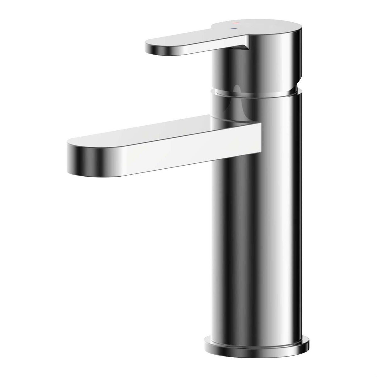 Nuie Arvan Eco Mono Basin Mixer With Push Button Waste