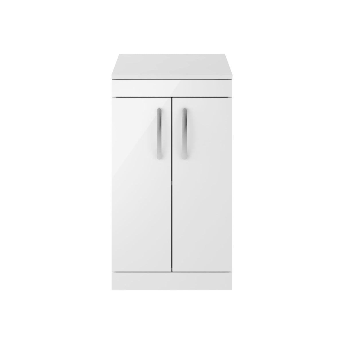Nuie Athena 500mm 2 Door Floor Standing Vanity Unit With Co-ordinating Worktop