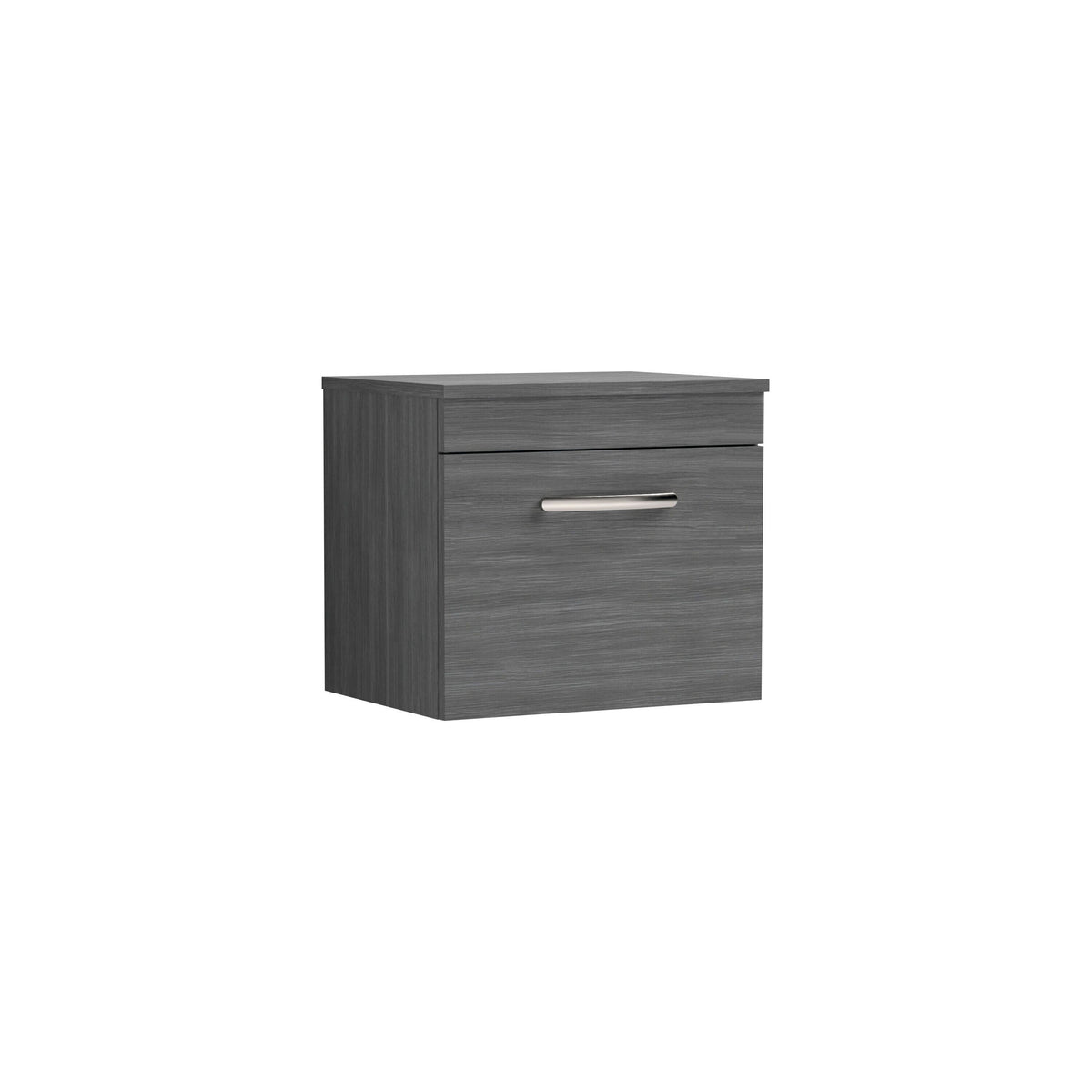 Nuie Athena 500mm Wall Hung Vanity Unit With Co-ordinating Worktop