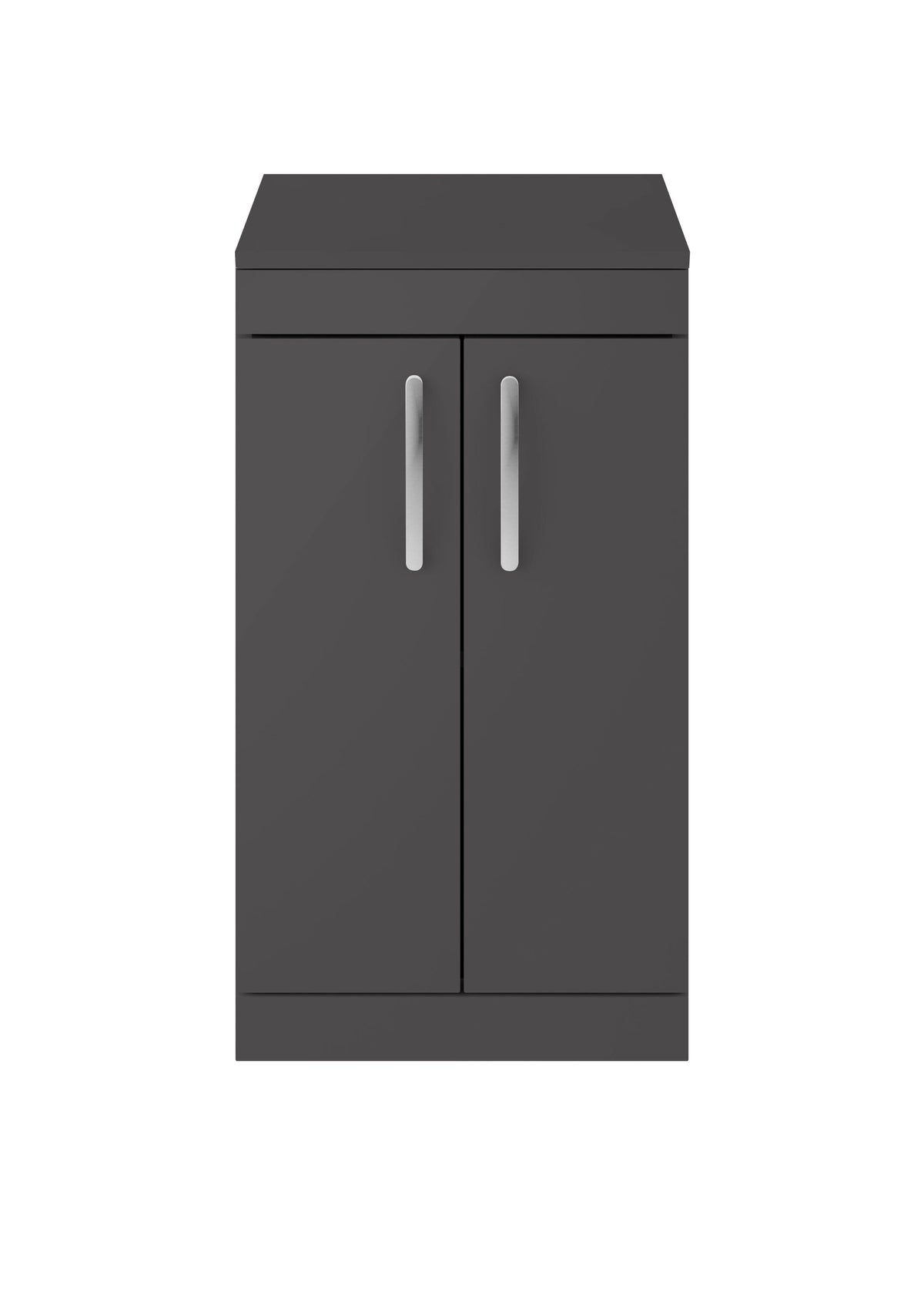 Nuie Athena 505mm 2 Door Floor Standing Vanity Unit With Co-ordinating Worktop