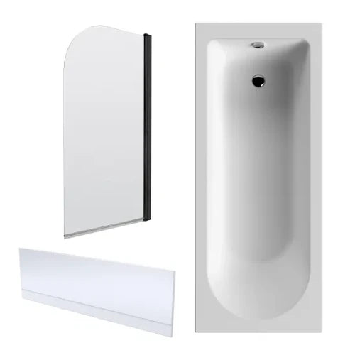 Traditional Matt Black Bathroom Package