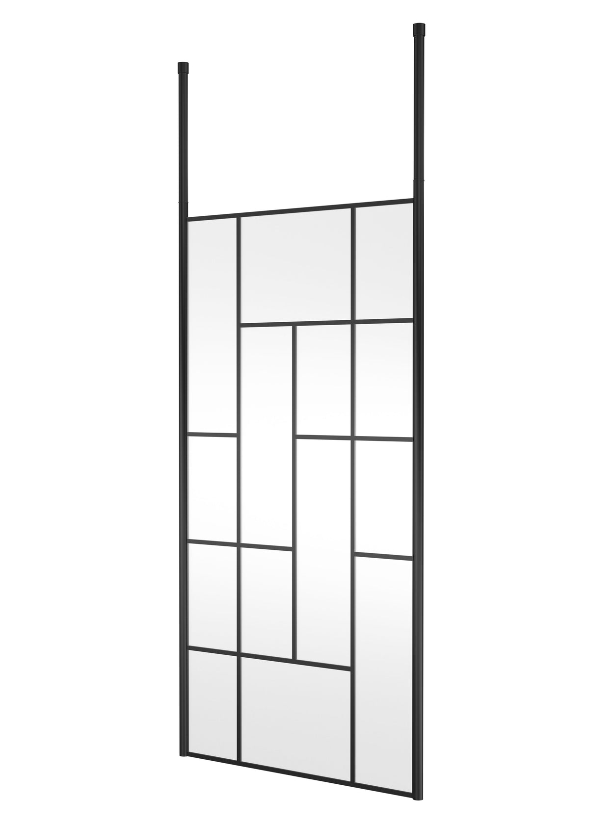 Hudson Reed 1050mm Abstract Frame Wetroom Screen With Ceiling Posts
