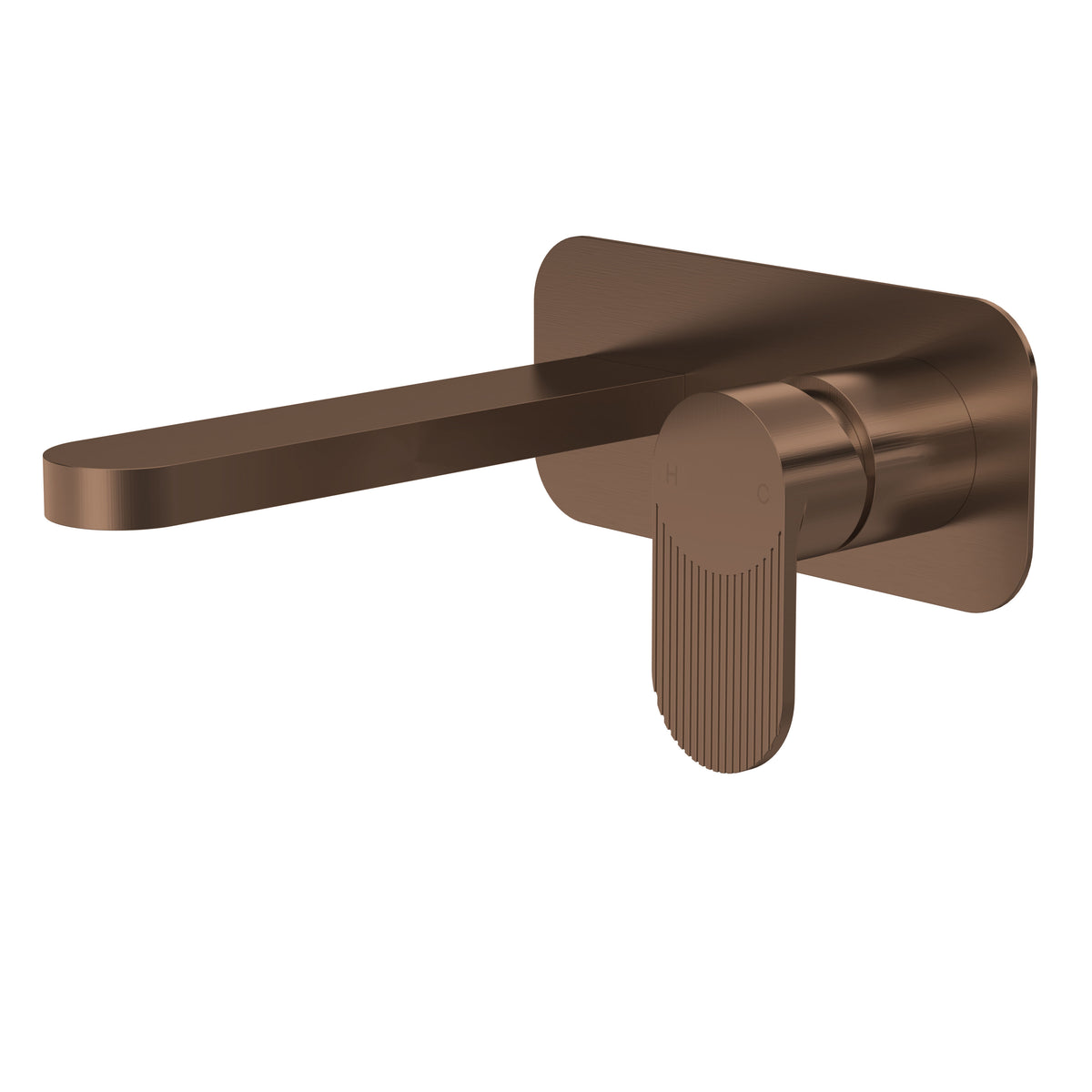 Nuie Cyprus 2 Tap Hole Basin Mixer With Plate