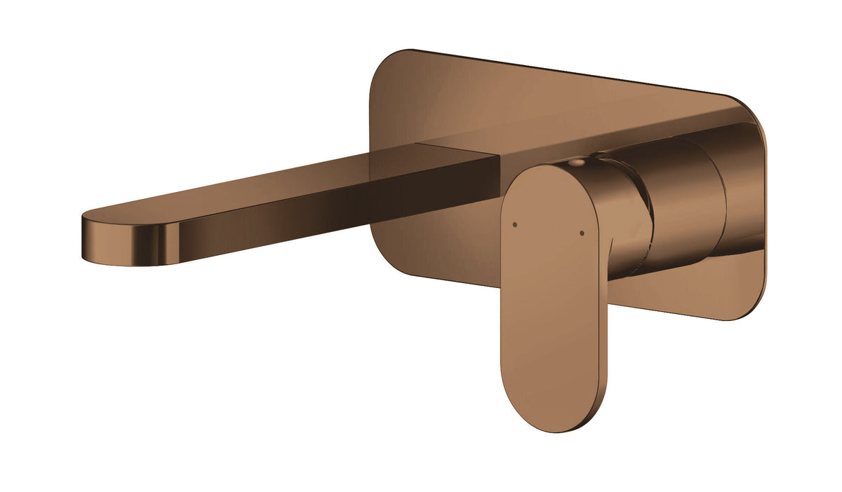 Nuie Binsey 2 Tap Hole Basin Mixer With Plate