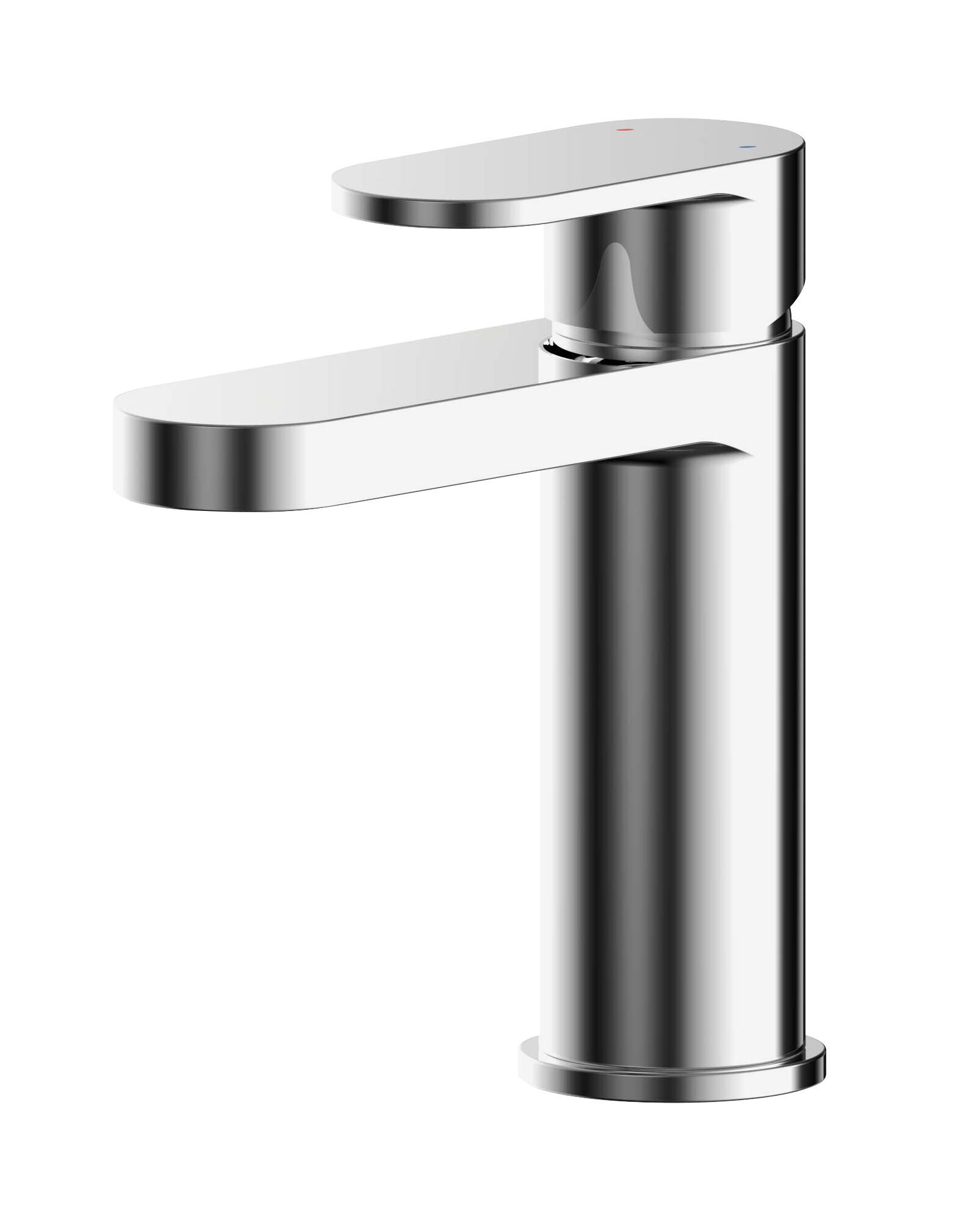 nuie Binsey Chrome Mono Basin Mixer With Push Button Waste