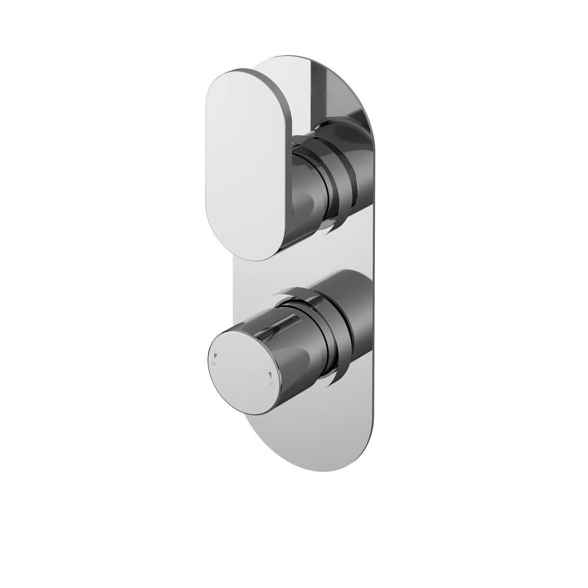 Nuie Binsey Twin Thermostatic Shower Valve