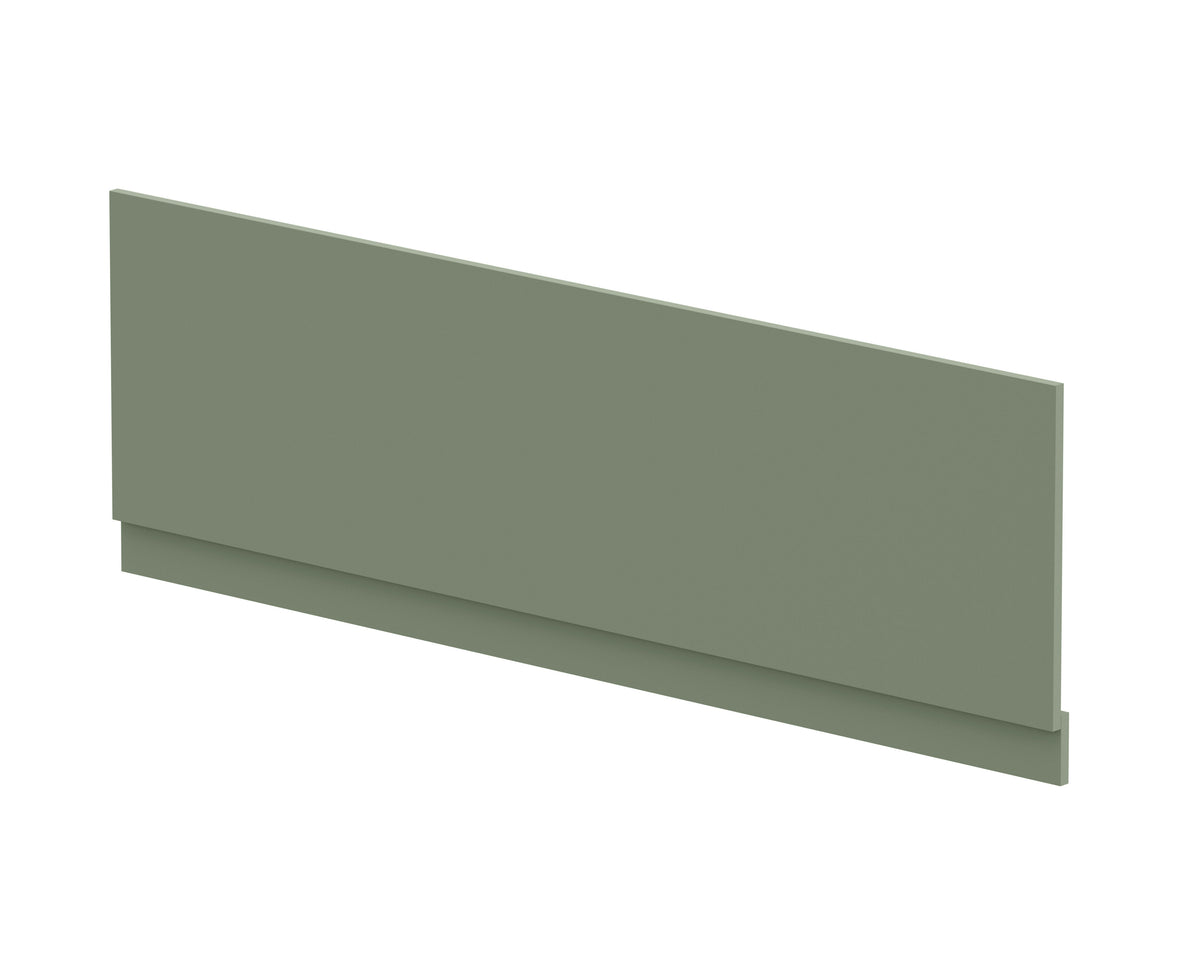 Nuie 1700mm MDF Matt Front Bath Panel With Plinth