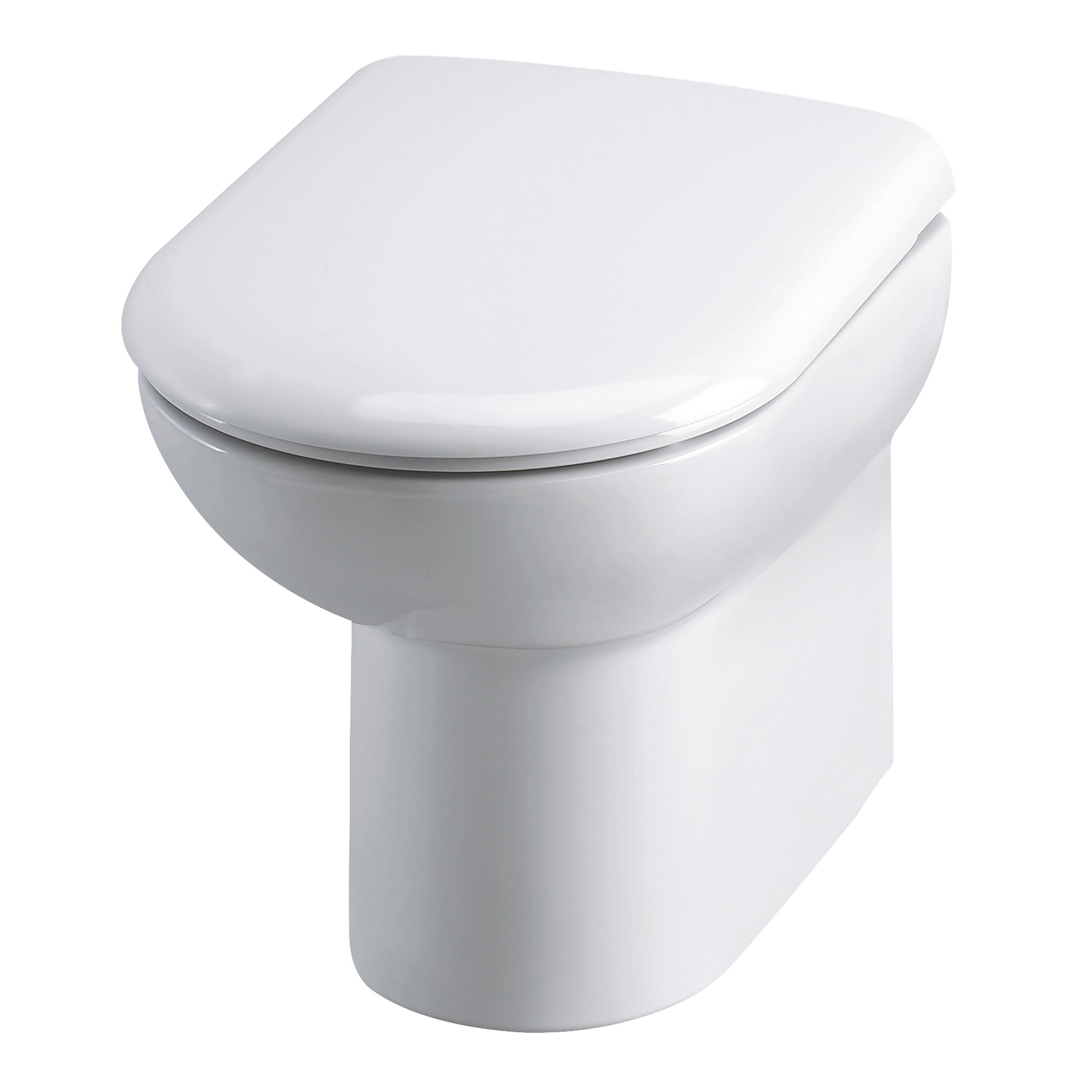 nuie Round Back to Wall Toilet Pan