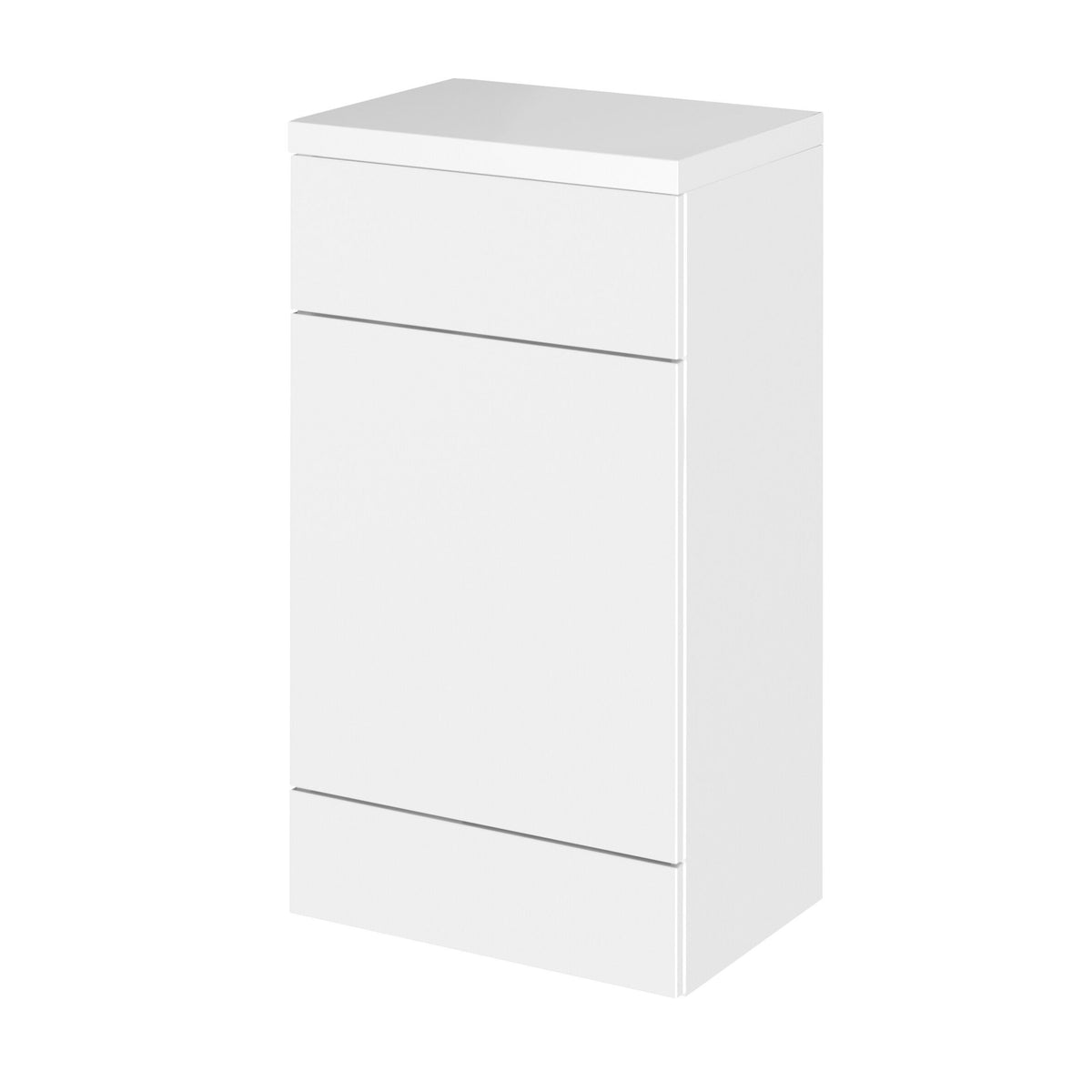 Hudson Reed Fusion 500mm Floor Standing WC Unit with Polymarble Worktop