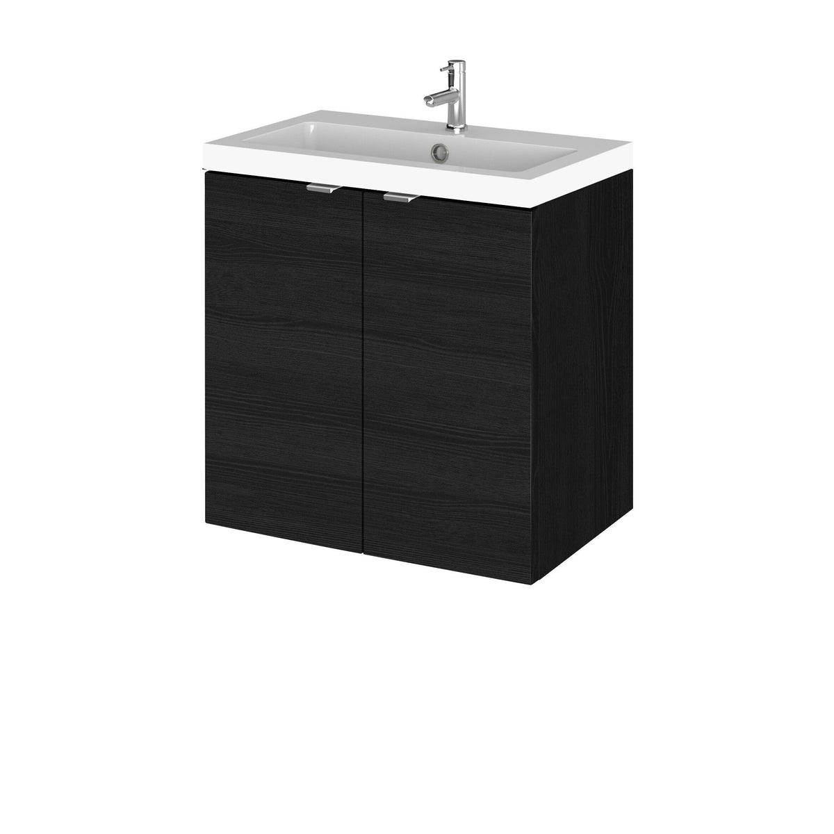 Hudson Reed Fusion 500mm 2 Door Wall Hung Vanity Unit With Basin