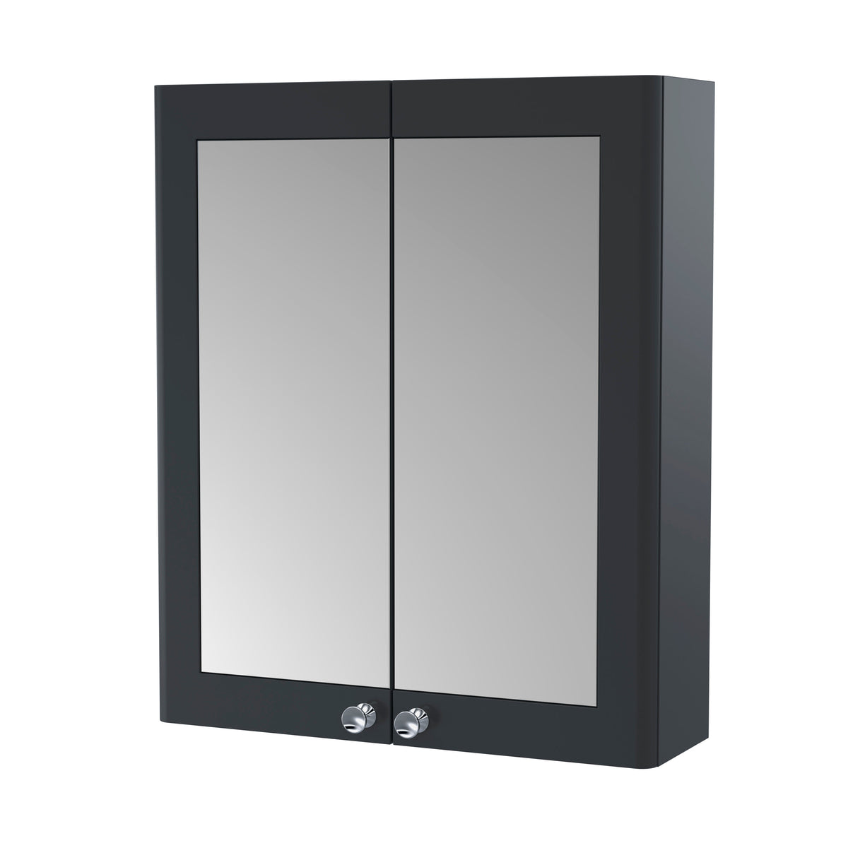 Nuie Classique 600mm Wall Hung Mirror Cabinet