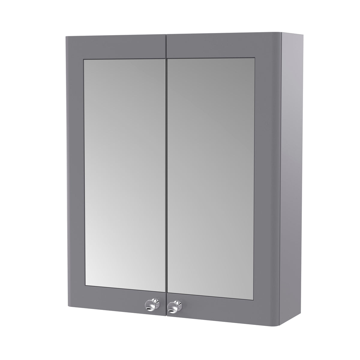 Nuie Classique 600mm Wall Hung Mirror Cabinet