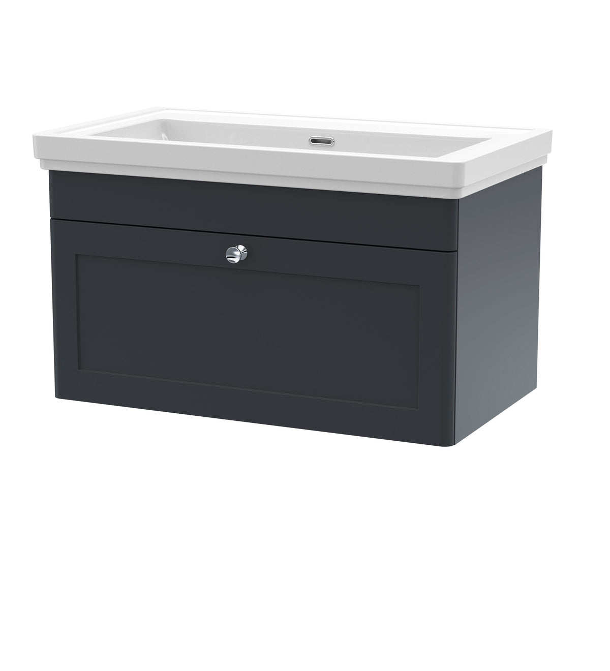 Nuie Classique 800mm 1 Drawer Wall Hung Vanity Unit With Basin