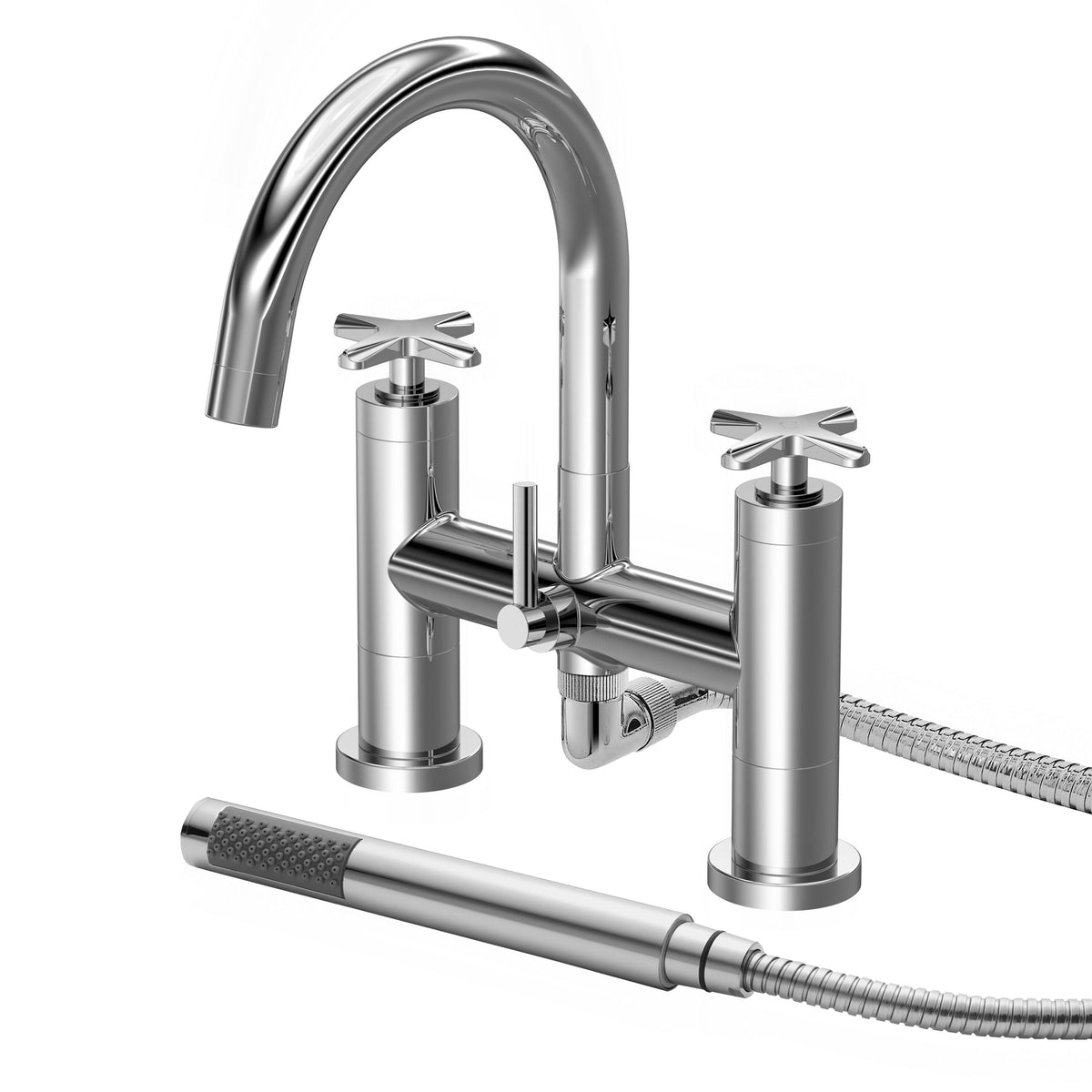 Nuie Aztec Deck Mounted Bath Shower Mixer
