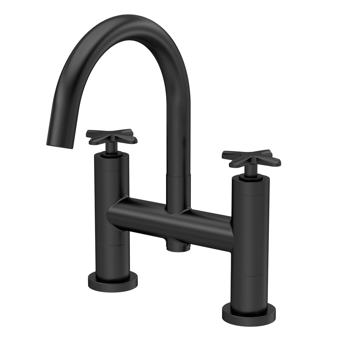 Nuie Aztec Deck Mounted Bath Filler