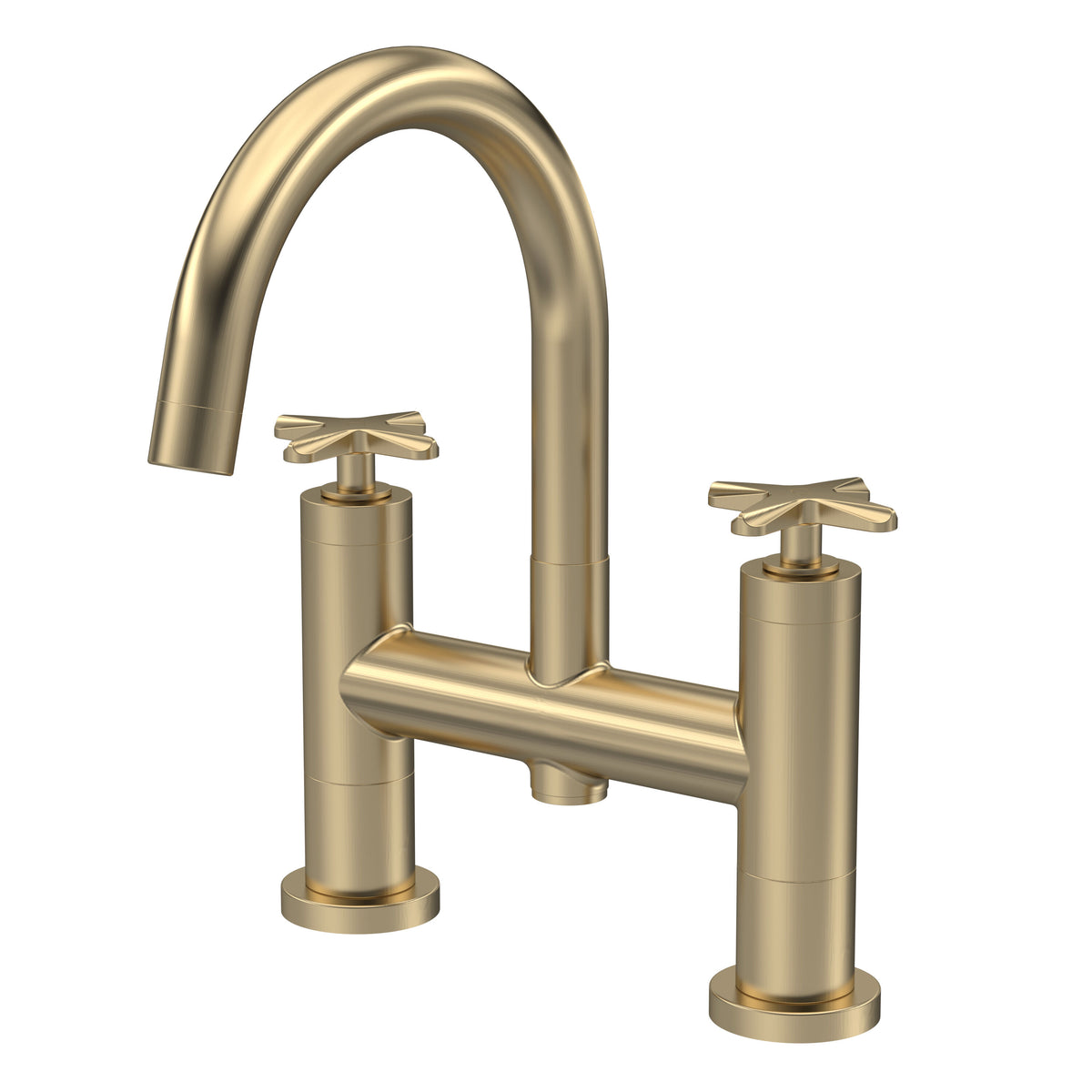 Nuie Aztec Deck Mounted Bath Filler