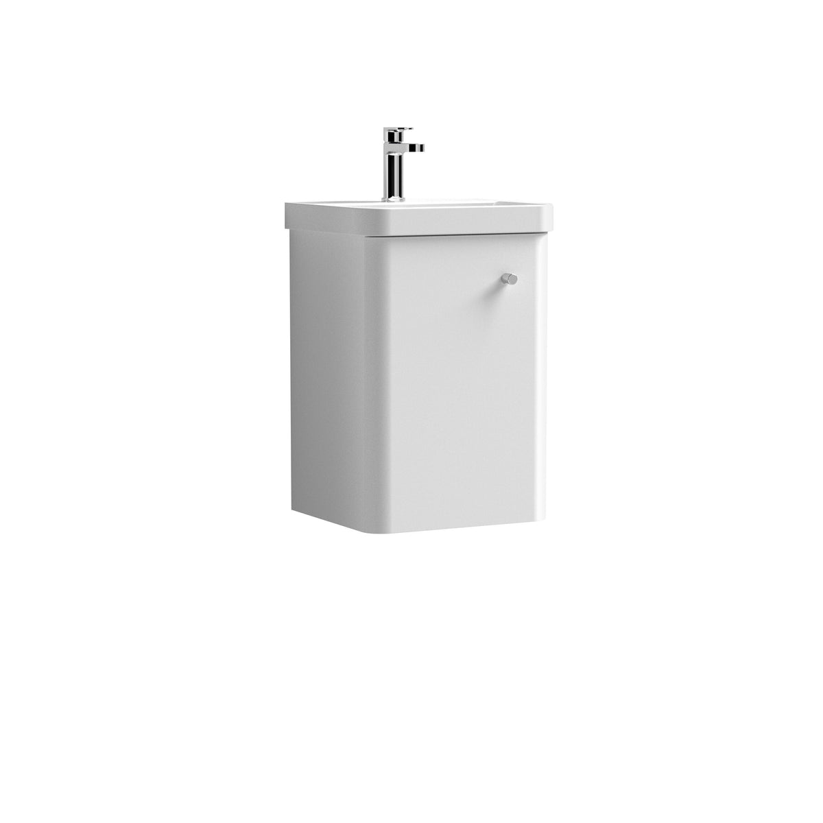 Nuie Core 400mm 1 Door Wall Hung Vanity Unit With Basin