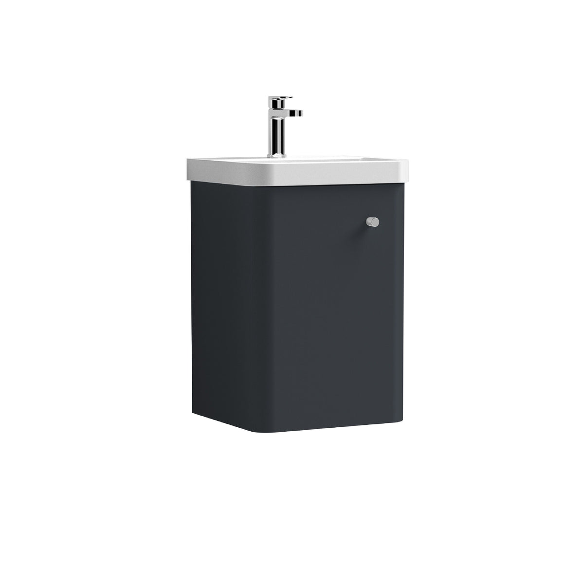 Nuie Core 400mm 1 Door Wall Hung Vanity Unit With Basin