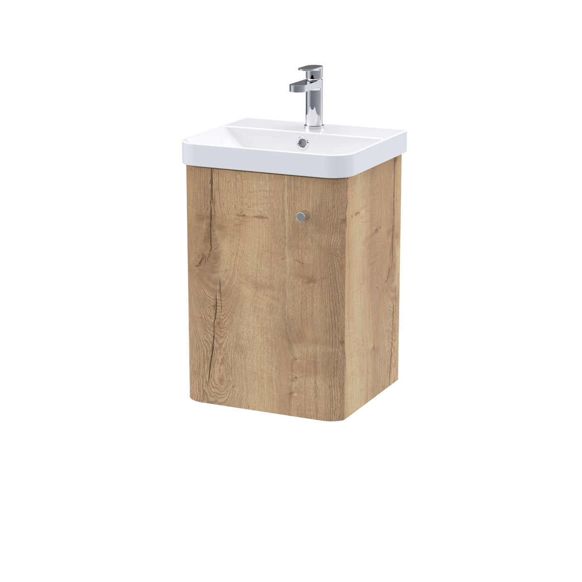 Nuie Core 400mm 1 Door Wall Hung Vanity Unit With Basin