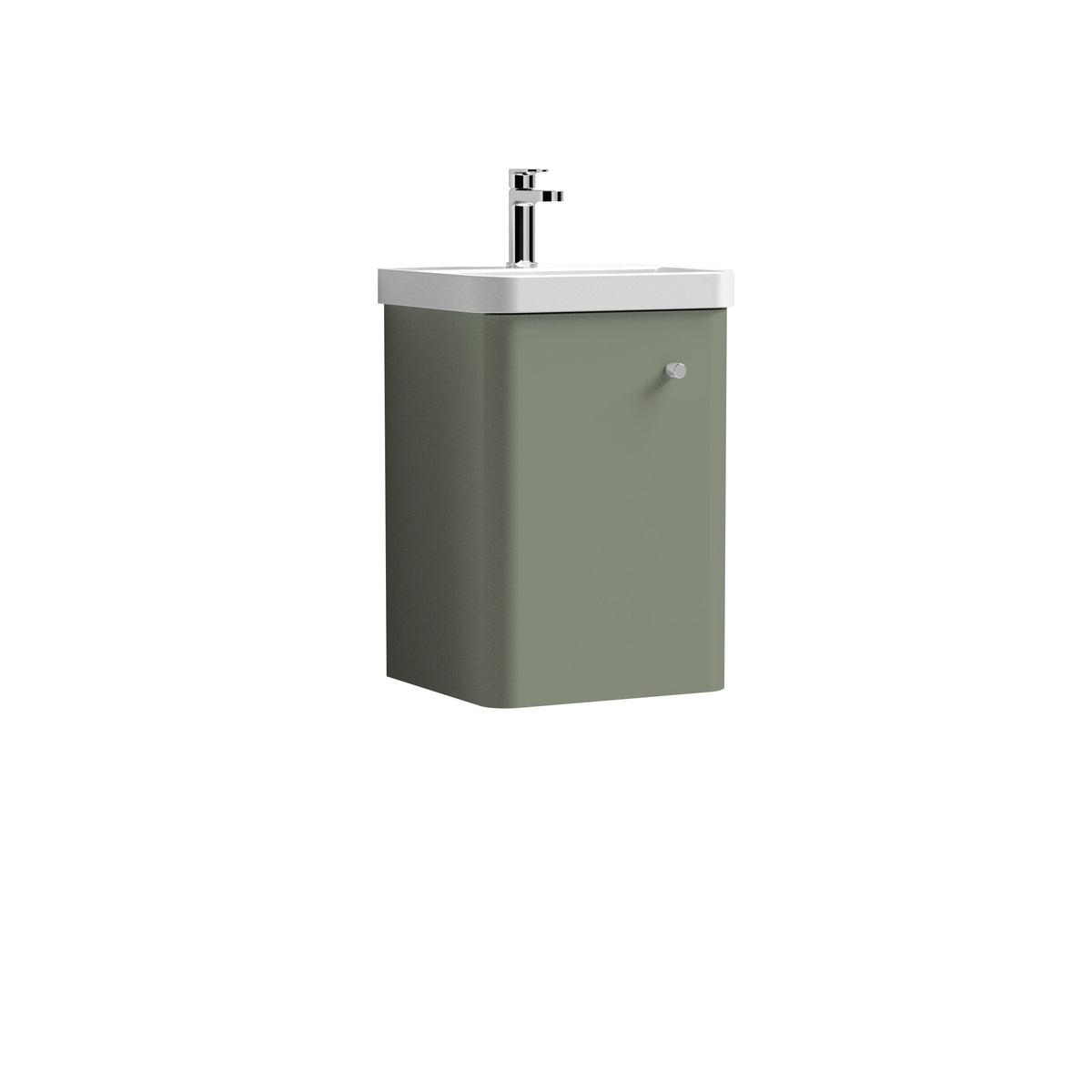 Nuie Core 400mm 1 Door Wall Hung Vanity Unit With Basin