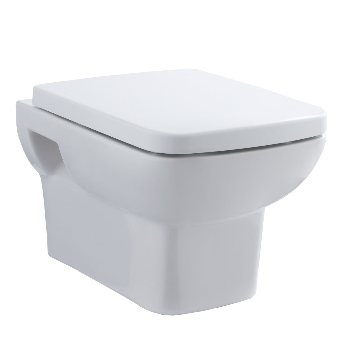 Hudson Reed Arlo Square Wall Hung Pan with Seat