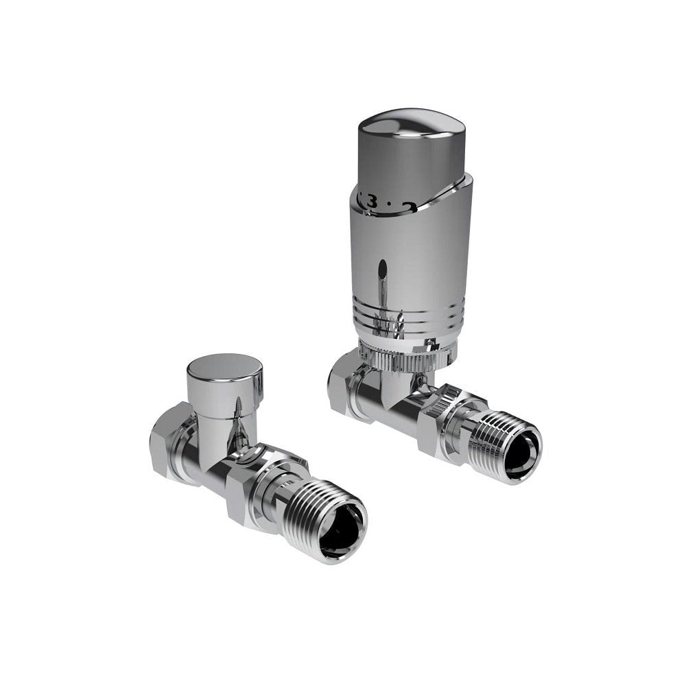 Design Twin Pack TRV Chrome Straight - CR-TRV201S
