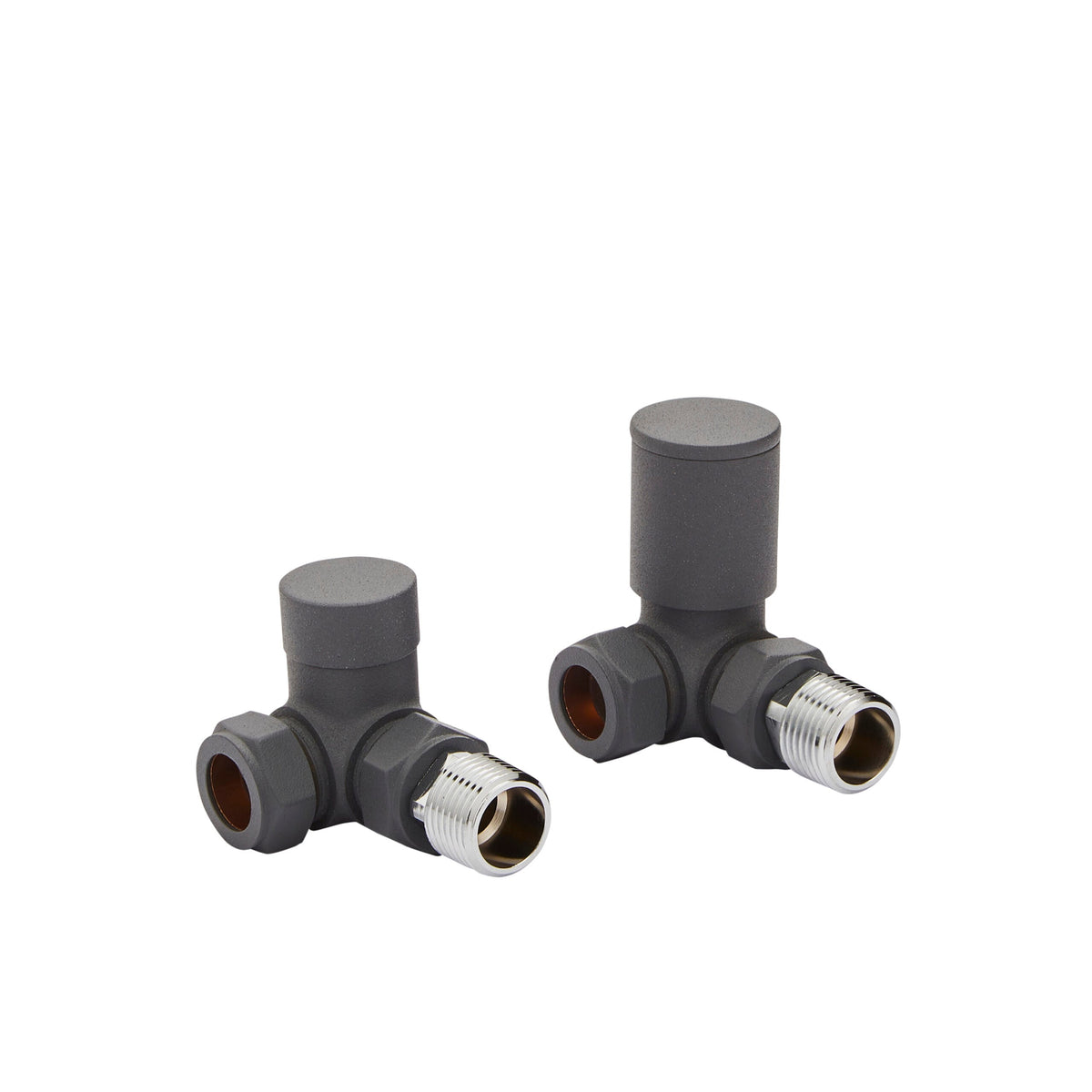 Corner Valve 15mm (Pair) - Textured Grey - CRNV-GREY