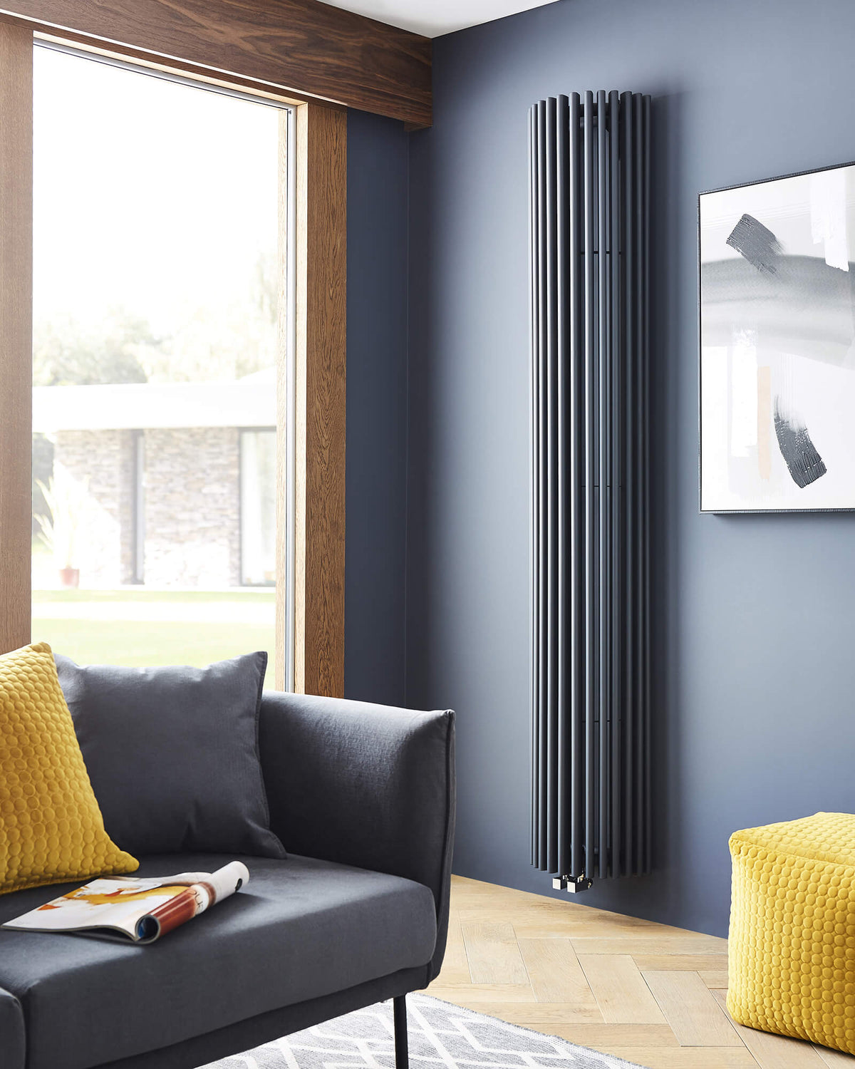 Cincinnati Design Radiator 351mm x 2000mm - Anthracite - CVG - CVG 2