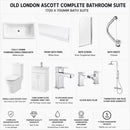 Traditional Chrome Bathroom Package