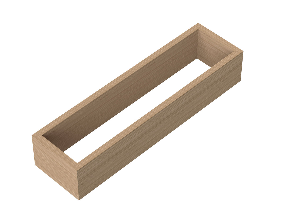 Nuie Straight Bamboo Furniture Drawer Organiser