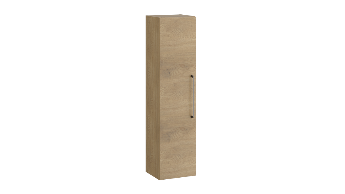 Dove Wall Hung Tall Unit Torro Oak - DOV300TU-TO