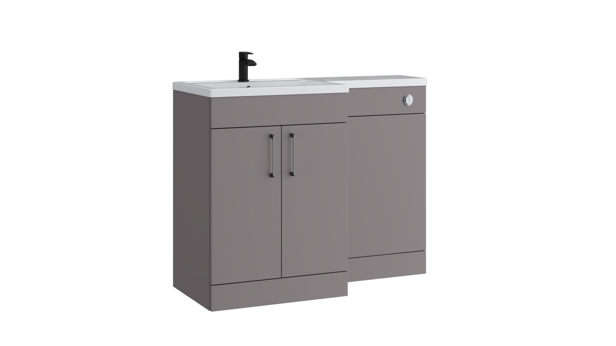 Dove L-Shape Door Unit Slate Grey - DOVLSVU-SG