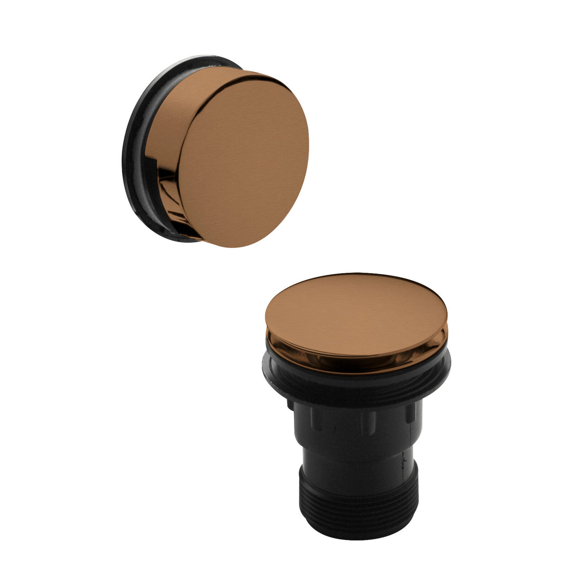 Nuie Easy Clean Push Button Bath Waste