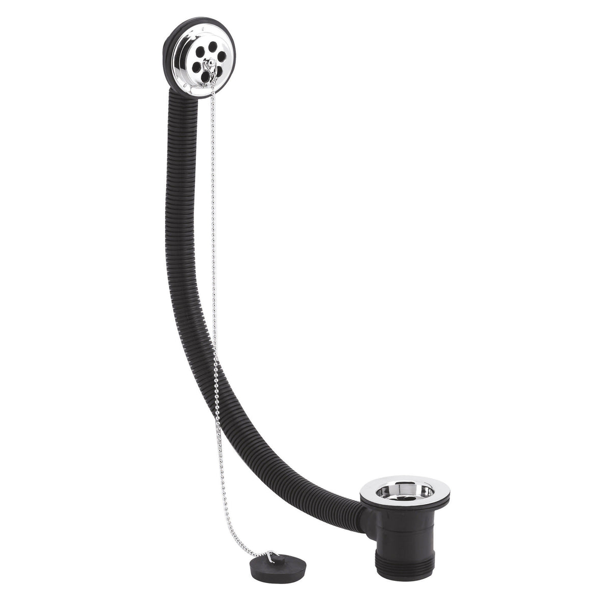 Nuie Bath Plug With Chain Bath Waste