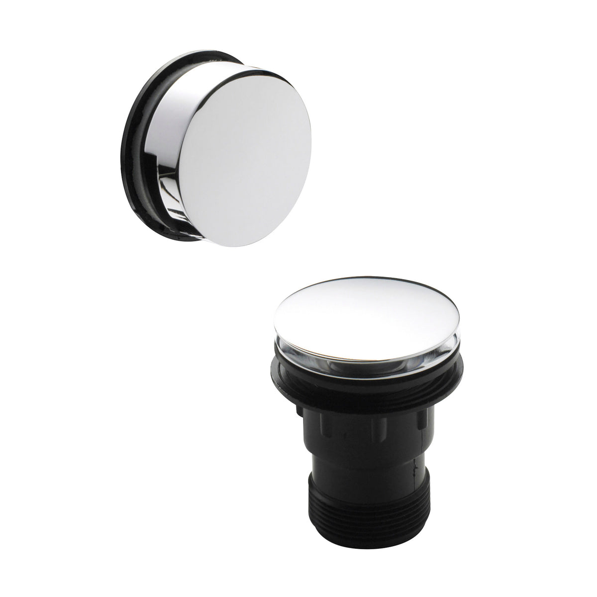 Nuie Easy Clean Push Button Bath Waste