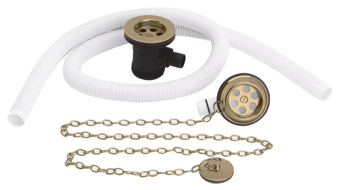 Nuie Extended Retainer Bath Waste With Overflow
