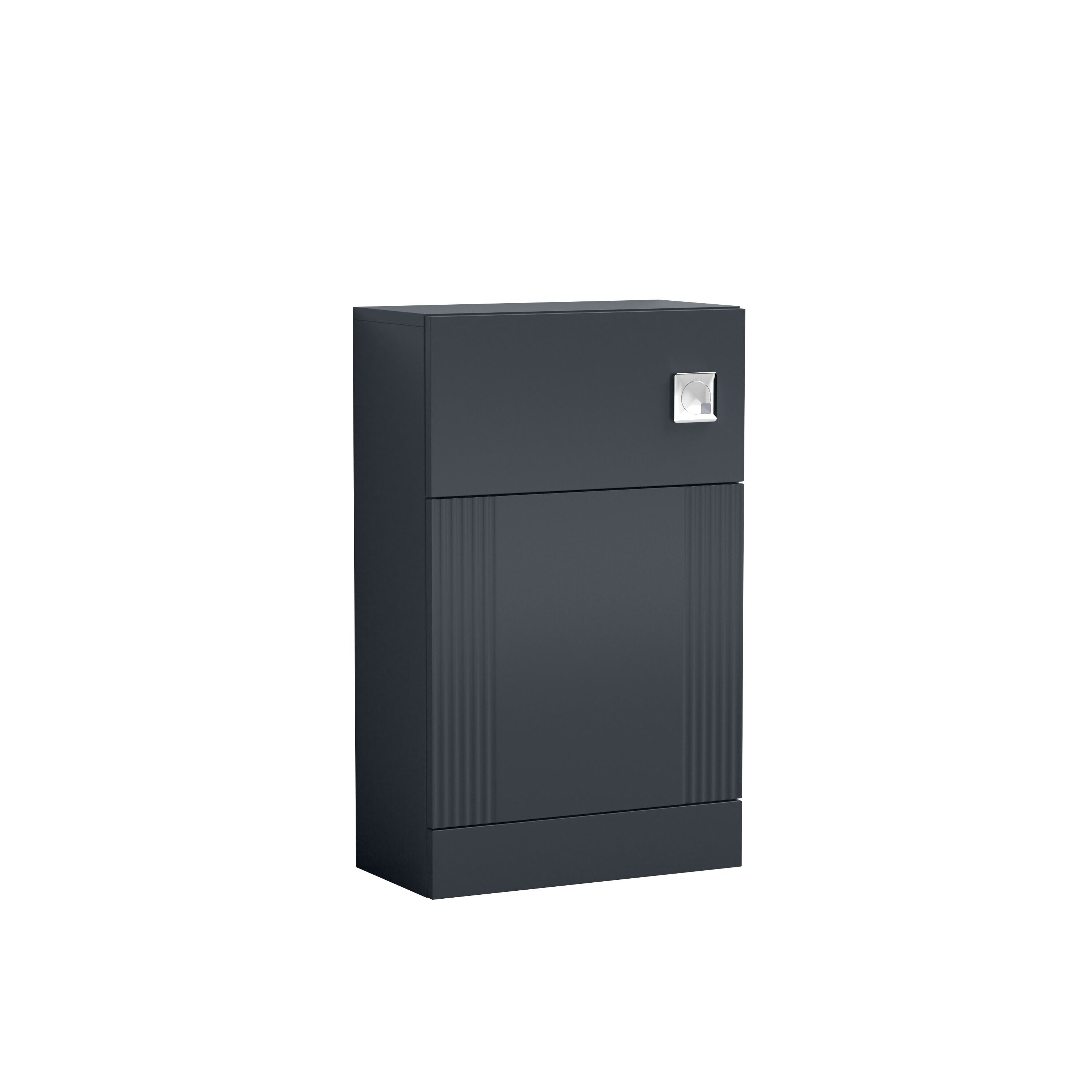 nuie Deco 500mm Soft Black WC Unit