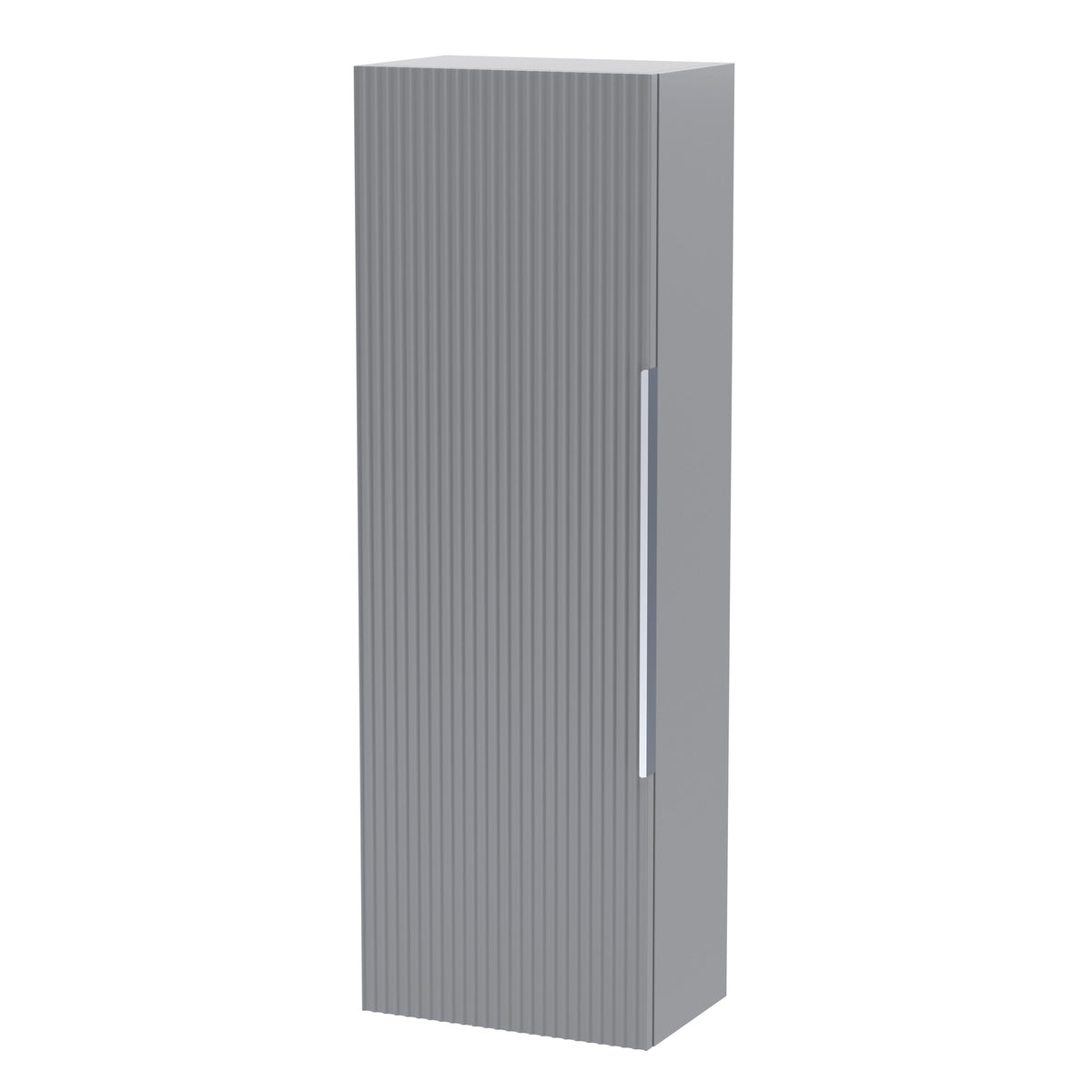 Hudson Reed Fluted 400mm Wall Hung Tall Cabinet