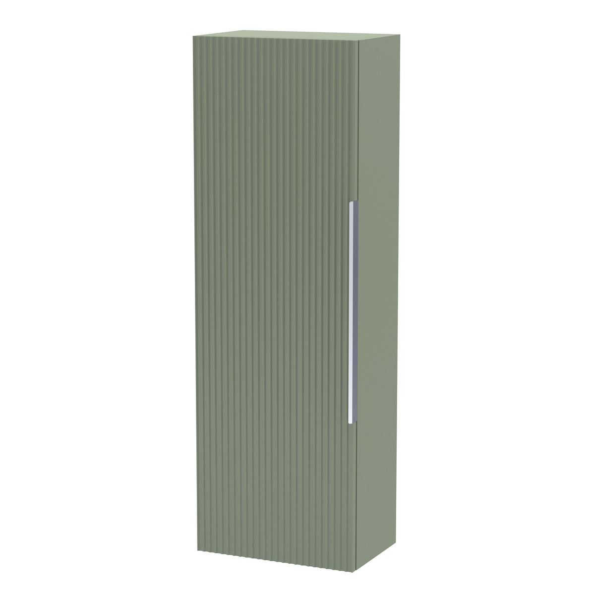 Hudson Reed Fluted 400mm Wall Hung Tall Cabinet